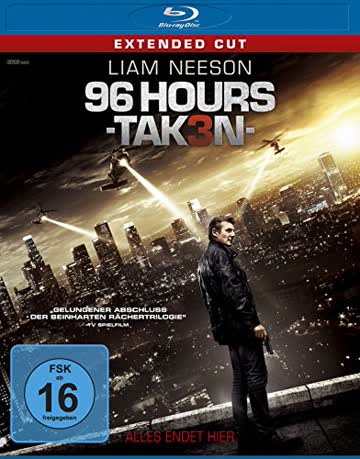 96 Hours - Taken 3 - Extended Cut [Blu-ray]