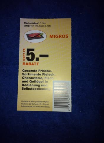 5.- rabatt gesamte frische sortimente fleisch charcuterie fisch und geflügel in bedienung und selbstbedienung