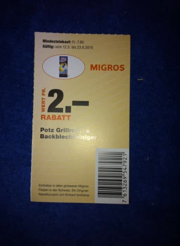 2.- rabatt potz grillrost & backblechreiniger