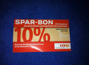 10% auf das ganze frische und tiefgekühlte fleischsortiment