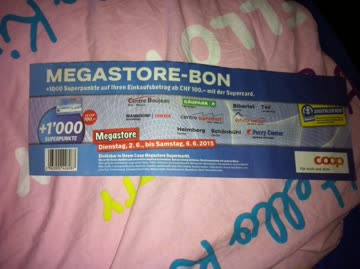 megastore bon 1000 superpunkte auf einkauf sbetrag ab 100.-