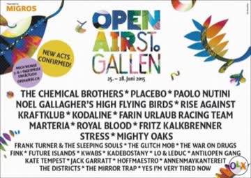 4-Tagespass OpenAir St. Gallen 2015