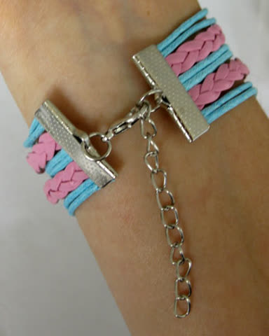 Infinity Armband Tree of life Kunstleder