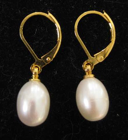 Exsila Artikel: Ohrhänger mit Zuchtperle Neu