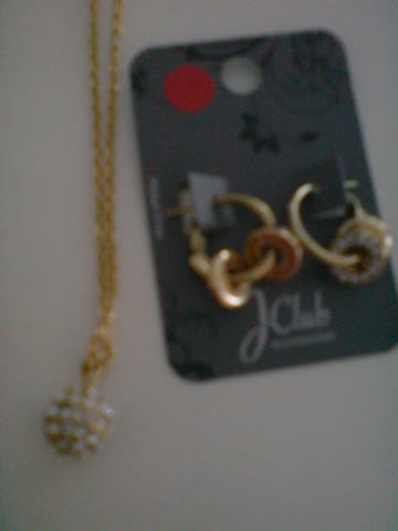 Halskette und Ohrringe , neu + ungetragen