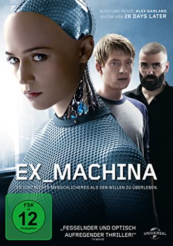 Ex_Machina (FSK 12 Jahre) DVD [2014]