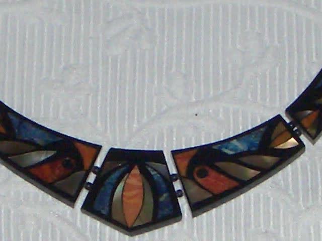 Exsila Artikel: Halskette Tribal N1 hergestellt mit natürlichen Materialien NEU