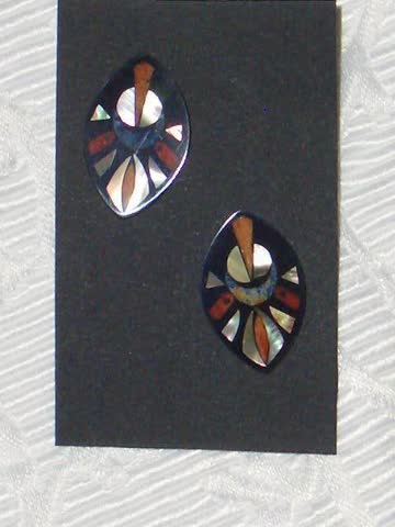 Exsila Artikel: Ohrringe SteckerTribal S1 hergestellt mit natürlichen Materialien NEU