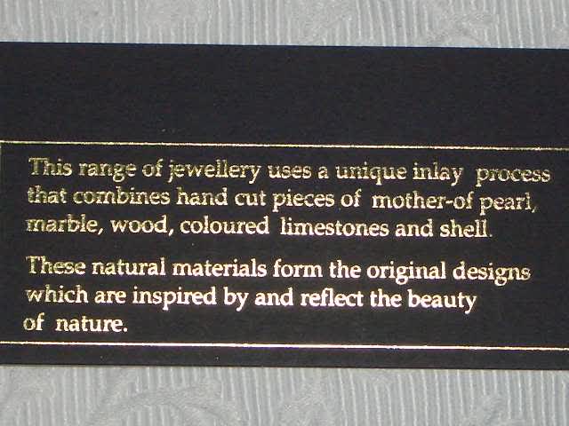 Ohrclip Tribal C1 hergestellt mit natürlichen Materialien NEU