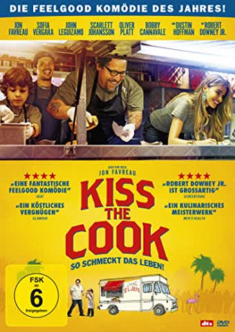 Kiss the Cook - So schmeckt das Leben! (FSK 6 Jahre) DVD