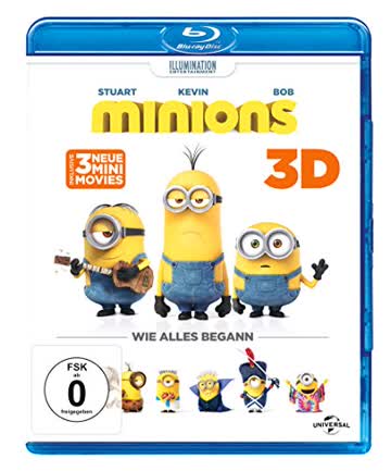 Minions [Blu-ray 3D + Blu-ray]