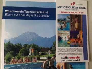 Exsila Artikel: 1 Bäderpass Swiss Holiday Park
