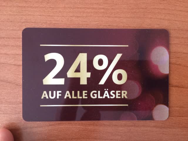 Exsila Artikel: Mc Optik Gutschein im Wert von 24% auf alle Gläser