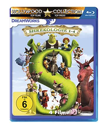 Shrek - Die komplette Geschichte - Quadrilogy [Blu-ray]