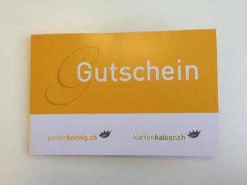 Gutschein 10% für posterkoenig.ch / kartenkaiser.ch