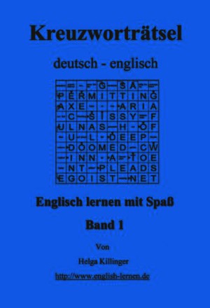 Englisch lernen mit Spass: Kreuzworträtsel deutsch-englisch