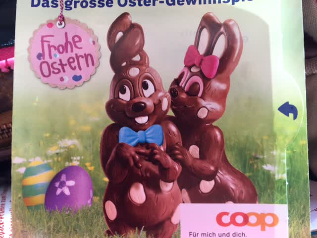Exsila Artikel: 4 x grosses oster gewinnspiel coop