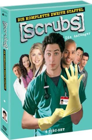 Scrubs: Die Anfänger - Die komplette zweite Staffel [4 DVDs]