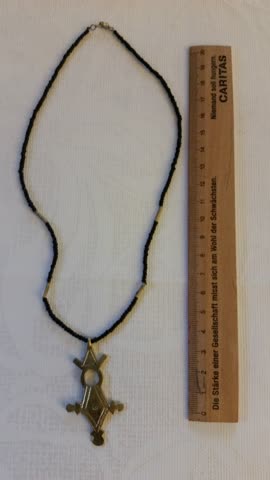 Halskette Tuareg, Kreuz von Agadez / Niger