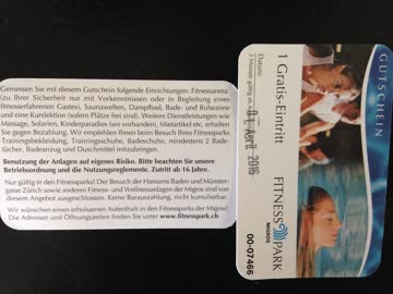 Exsila Artikel: Gratis Eintritt Fitness Park Migros