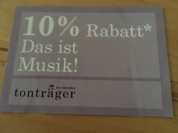 Exsila Artikel: Gutschein tonträger