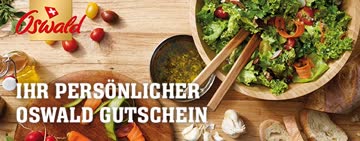 Gutschein von Oswald CHF 20.- ab 100.-