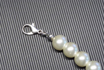 Wunderschöne Perlenkette weiss - *NEU*