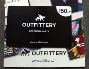 Exsila Artikel: OUTFITTERY GESCHENKKARTE FR. 50.-
