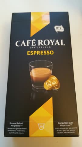 Espresso Kapseln Café Royal