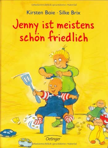 Jenny ist meistens schön friedlich