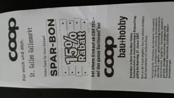 Coop Bau und Hobby 15%