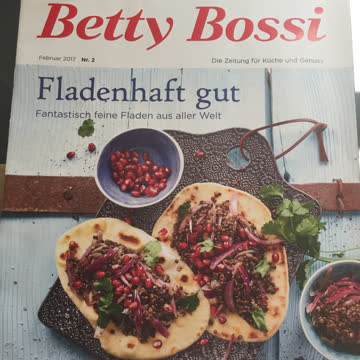 Betty Bossi Zeitung Feb. Und Jan 17