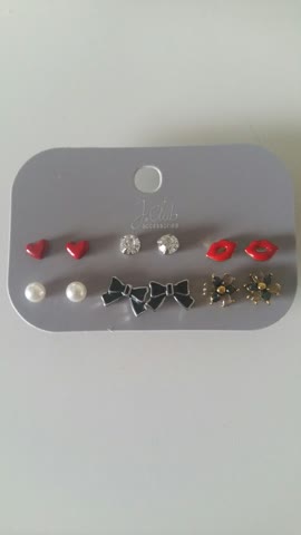 Exsila Artikel: Ohrringe 6x NEU ungetragen