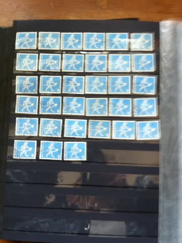 Exsila Artikel: 1960 Postgeschichte 5 Rp 33 x Standesläufer Freiburg