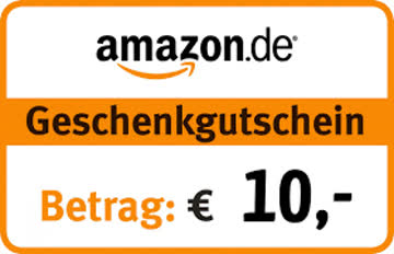 Amazon Geschenkkarte mit 10€ Guthaben