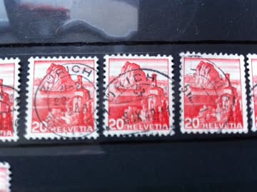 1938 Landschaftsbilder 20 Rp 1938 1 Lot zu 10 x San Salvato