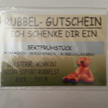 Exsila Artikel: Rubbel Gutschein