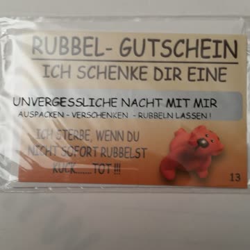 Exsila Artikel: Rubbel Gutschein