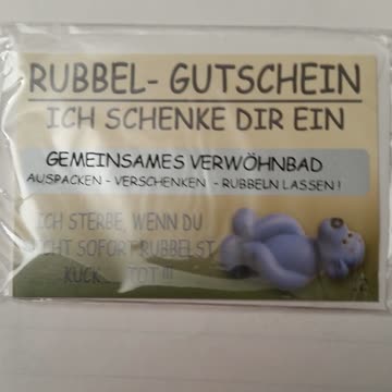Exsila Artikel: Rubbel Gutschein