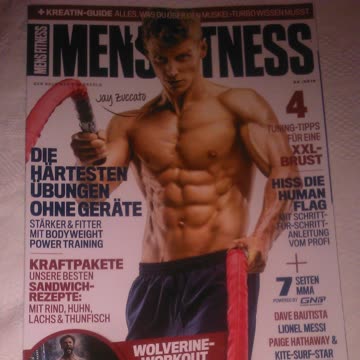 Exsila Artikel: Men's Fitness ~ September 2016