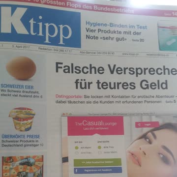 Ktipp Ausgabe Nr. 7 v. 5. April 17