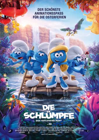 Exsila Artikel: 2 Kino-Freikarten für "Die Schlümpfe - Das verlorene Dorf"