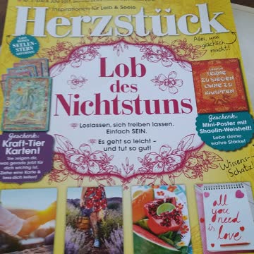 Exsila Artikel: Herzstück Ausgabe Nr. 3 Mai & Juni 2017