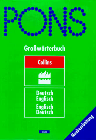 PONS Collins Großwörterbuch für Experten und Universität Deutsch - Englisch / Englisch - Deutsch (PONS-Wörterbücher)