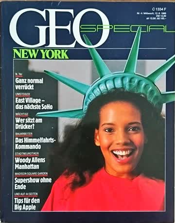 Exsila Artikel: GEO SPECIAL Nr. 4/1986: NEW YORK