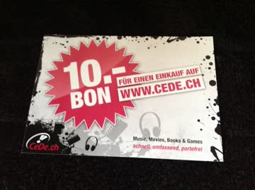 Exsila Artikel: 10.- CHF Bon für einen Einkauf auf www.cede.ch