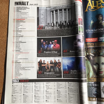 Metal Hammer, neuste Ausgabe, Juni 2017