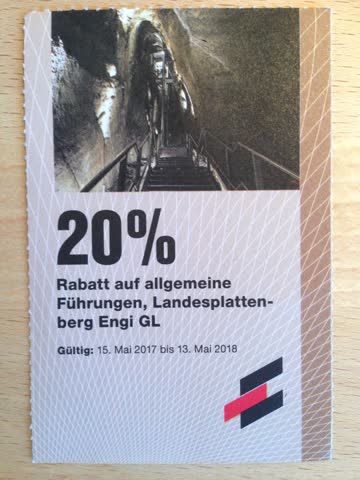 Landesplattenberg Engi: 20% Rabatt auf Führungen