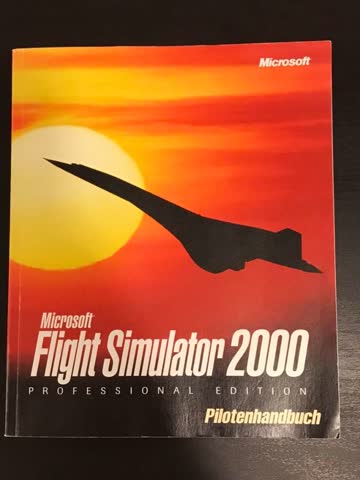 Pilotenhandbuch zum Flight Simulator 2000