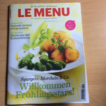 LE MENUE, Nr. 4, April 2016